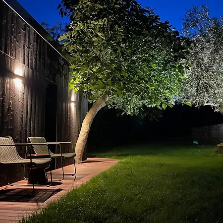 Camping Private Olive Glamping With Tiny House And Two Tents Sečovlje