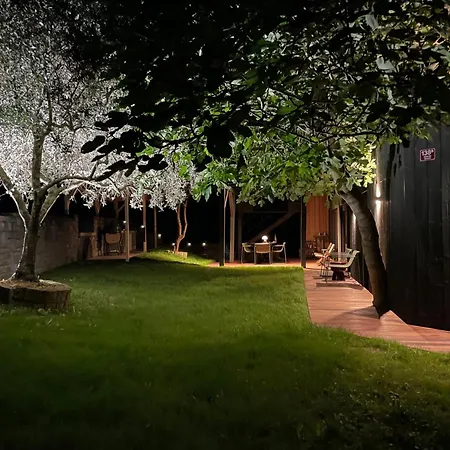 Private Olive Glamping With Tiny House And Two Tents