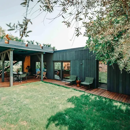 Private Olive Glamping With Tiny House And Two Tents Sečovlje