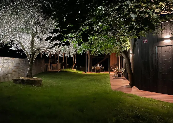 Private Olive Glamping With Tiny House And Two Tents