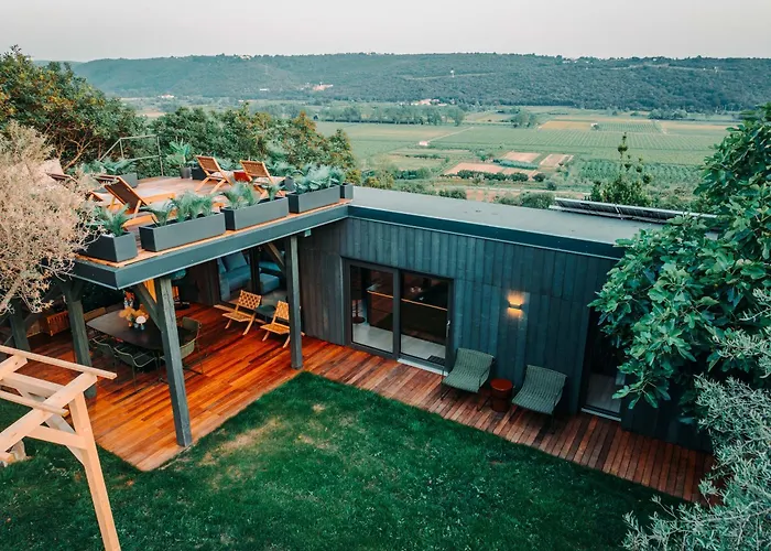 Private Olive Glamping With Tiny House And Two Tents Campsite *