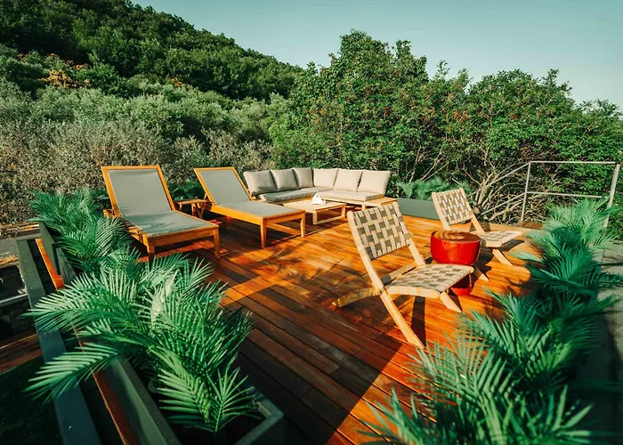 Campingplads Private Olive Glamping With Tiny House And Two Tents *